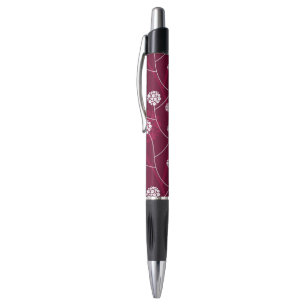Stylo Motif floral abstrait