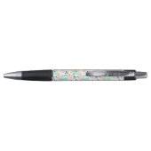 Stylo Motif floral d'aquarelle (Dos)