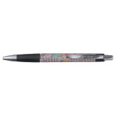 Stylo Motif floral élégant avec des fleurs (Dos)