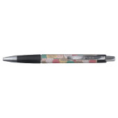 Stylo Motif floral élégant. Floral lumineux (Dos)