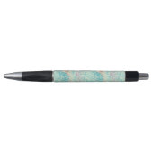 Stylo Motif floral multicolore de griffonnage (Devant)
