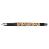 Stylo Motif floral tropical avec le tigre (Devant)