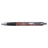 Stylo Motif frais de chat de hippie (Dos)
