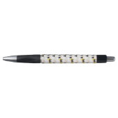 Stylo Motif géométrique fendu de triangle (Devant)