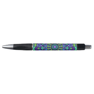 Stylo Motif Géométrique Vintage Trendy Cute
