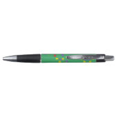 Stylo Motif Green Stars (Dos)