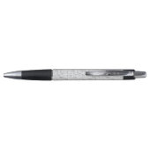 Stylo Motif gris de tuiles (Dos)