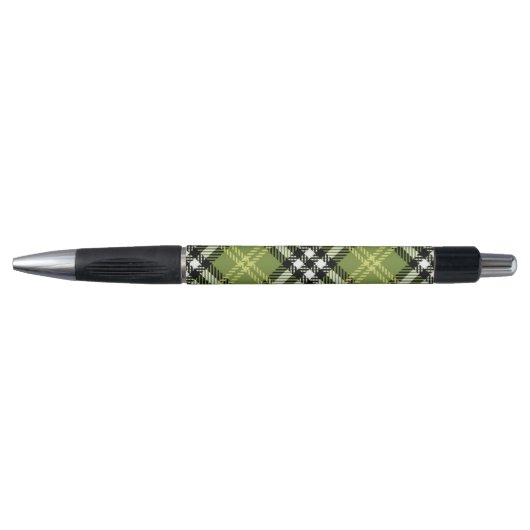 Stylo Motif irlandais vert de plaid (Devant)