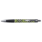Stylo Motif irlandais vert de plaid (Dos)