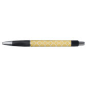 Stylo Motif jaune de Quatrefoil (Devant)
