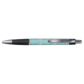Stylo Motif mignon de cactus de lama d'alpaga (Dos)