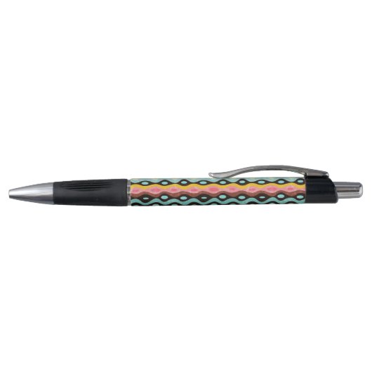 Stylo Motif multicolore abstrait (Haut)