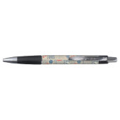 Stylo Motif nautique de journal (Dos)