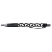 Stylo Motif noir et blanc de triangle (Bas)