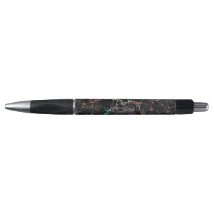 Stylo Motif Peint À La Main Et Numériquement Art 44