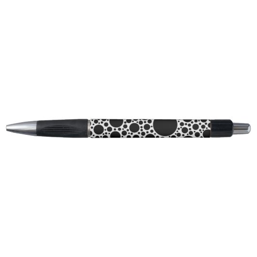Stylo Motif pois Noir + votre backgr. & idées (Devant)