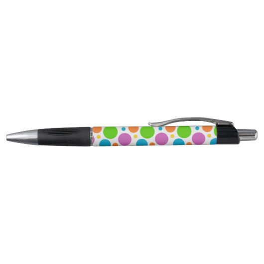 Stylo Motif Polkadot coloré (Haut)