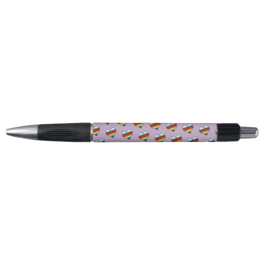 Stylo Motif Rainbow Heart (Devant)