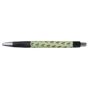 Stylo Motif Rainbow Heart