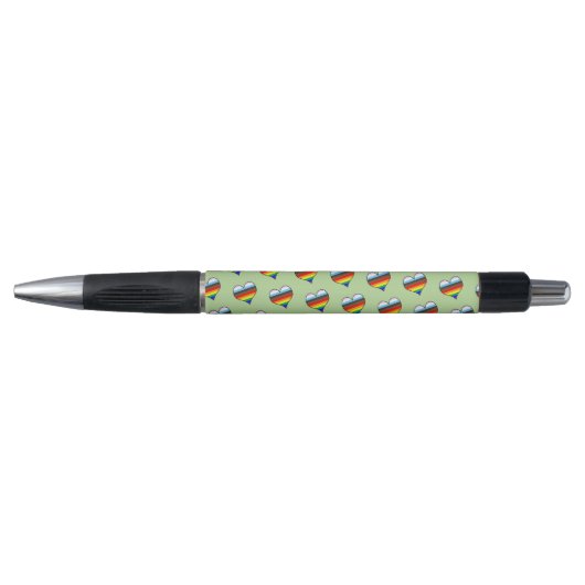 Stylo Motif Rainbow Heart (Devant)