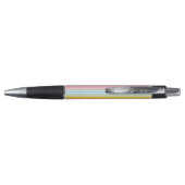 Stylo Motif rayures colorées (Dos)