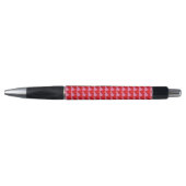Stylo Motif rose des Grands Coeurs rouges (Devant)
