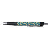 Stylo Motif Rose jaune (Bas)