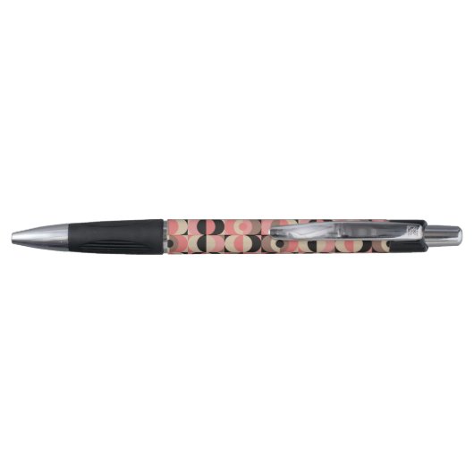 Stylo Motif rose moderne de la moitié du siècle (Dos)