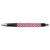Stylo Motif rouge (Devant)