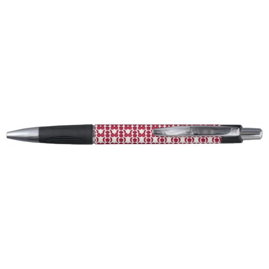 Stylo Motif rouge (Dos)
