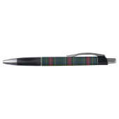 Stylo Motif rouge vert tartan (Haut)