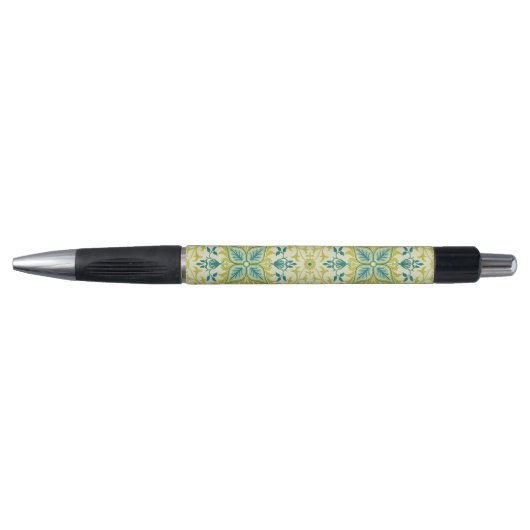 Stylo Motif sans couture de plafond William Morris vert (Devant)