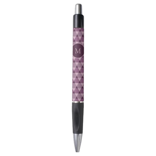 Stylo Motif triangles (Devant (Vertical))