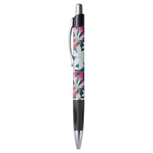 Stylo Motif tropical coloré (Haut (Vertical))