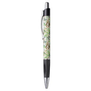 Stylo Motif tropical de paresse d'aquarelle
