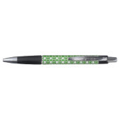 Stylo Motif vert (Dos)
