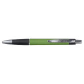 Stylo Motif vert chanceux d'icônes (Dos)