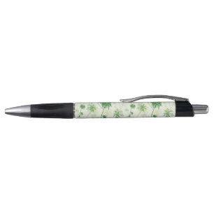 Stylo Motif vert de palmier