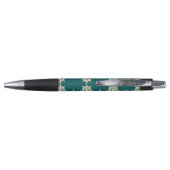 Stylo Motif vintage de roue de bateau (Dos)