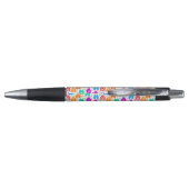 Stylo Motifs de monstres pixelisés colorés mignons (Dos)