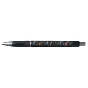 Stylo Moto noir de nom personnalisé
