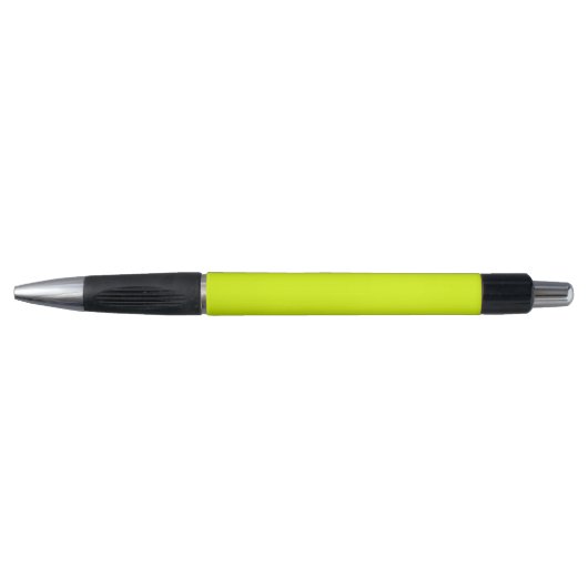 Stylo Neon Chartreuse couleur solide | Couleur tendance (Devant)