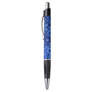 Stylo Noël des Flèches de neige en hiver