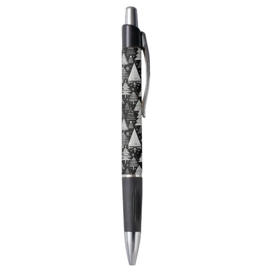 Stylo Noël monochrome (Bas (Vertical))