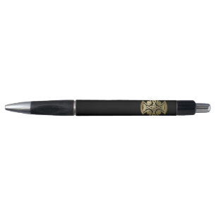 Stylo noeud d'or celtique