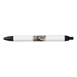 Stylo Noir 250 Ans d'Amérique Anniversaire 250e Indépendance