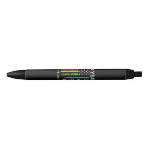 Stylo Noir 250 Ans de Drapeau de Fierté LGBT Américain 250e A
