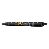 Stylo Noir 50 & Fabuleux Black Gold String Lights Retro (Bas)