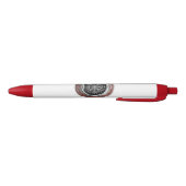 Stylo Noir [610] Vegvisir - Viking Silver Magic Runic Compass (Bas)