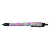 Stylo Noir A pen with a black tip and clip (Bas)
